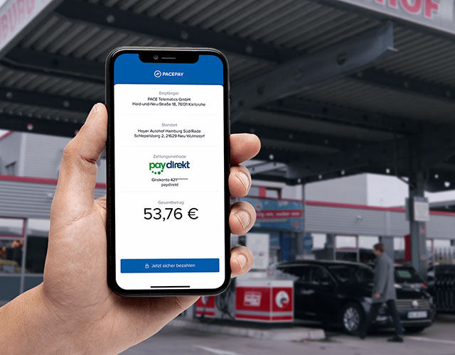 Mit paydirekt jetzt mobil an der Zapfsäule bezahlen