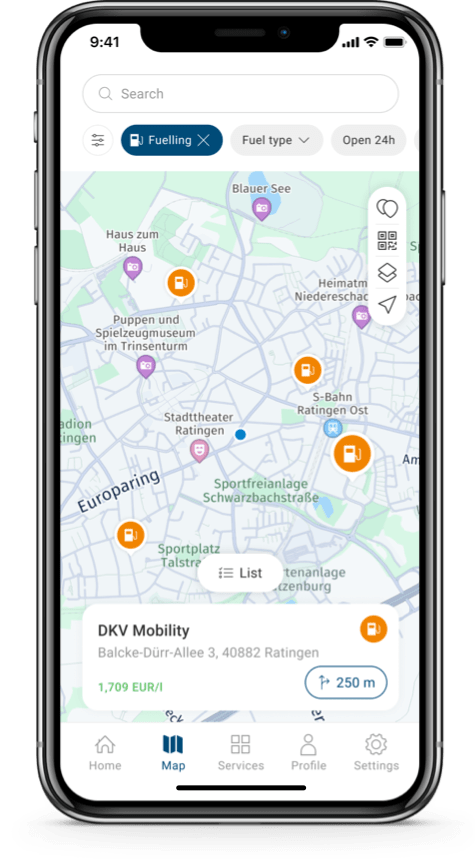 DKV App&Go Stations